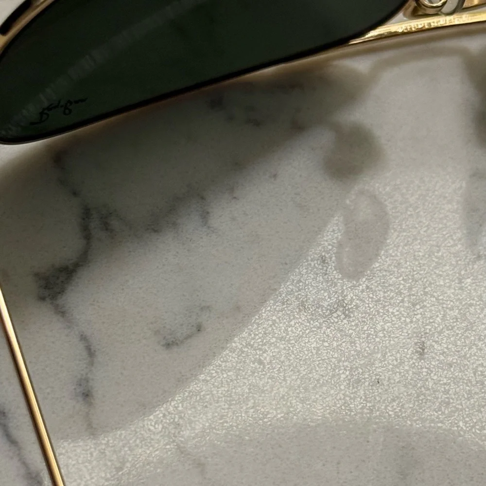 Ray-Ban Made in Italy Aviator Sunglasses 135 - Picture 5 of 8